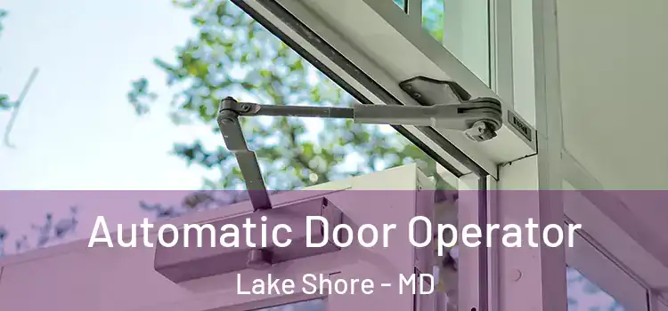 Automatic Door Operator Lake Shore - MD