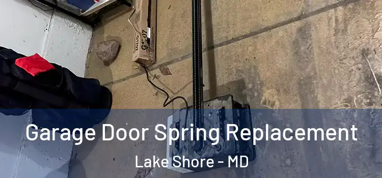  Garage Door Spring Replacement Lake Shore - MD