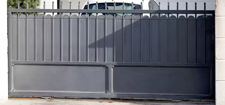 Metal Driveway Gate Installation Lake Shore