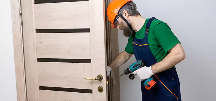 Replace Internal Door Handle with Lock Lake Shore
